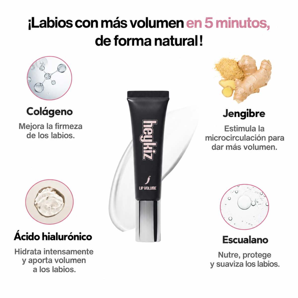 Ingredientes de Lip Volume